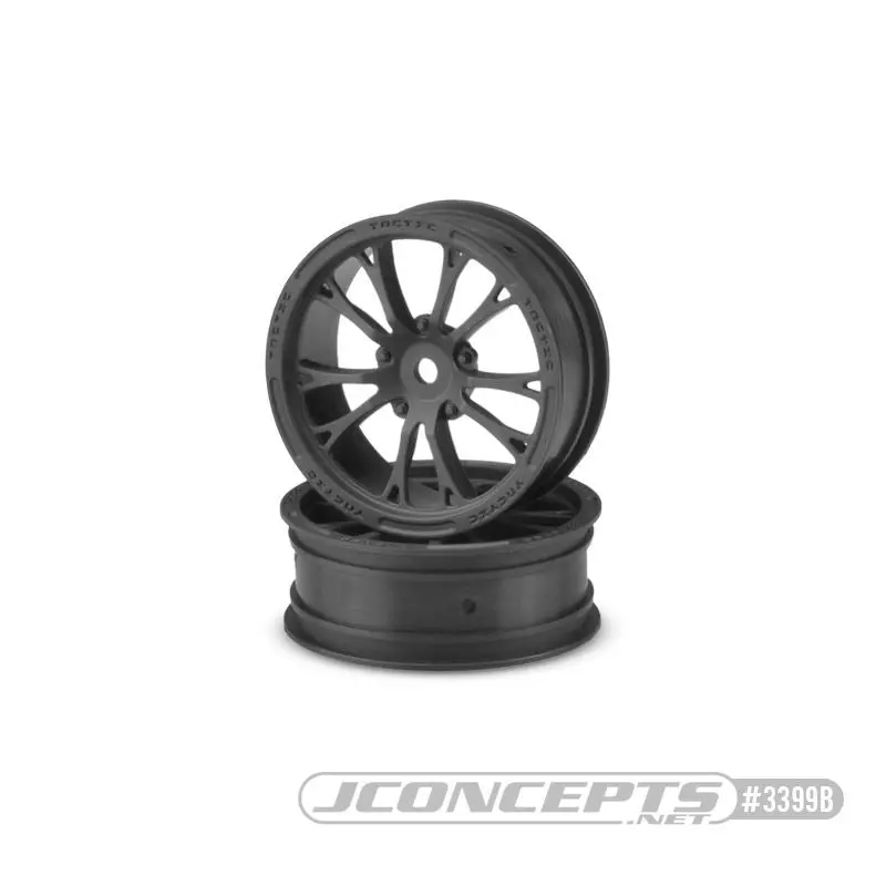 Jconcepts Tactic 2.2” Front Drag Wheel: Slash/Bandit/Street Eliminator (Black) 1