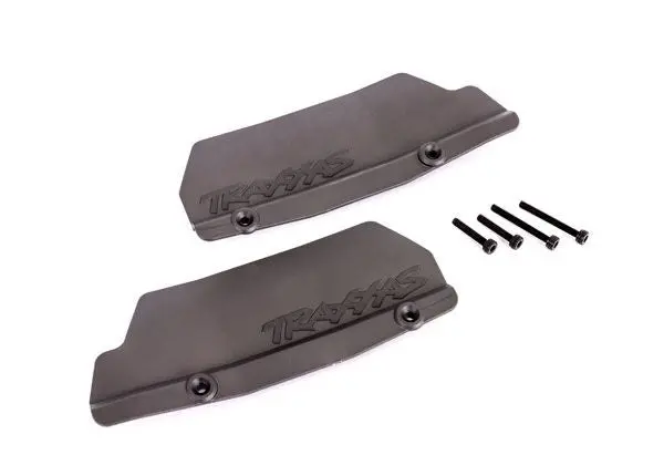 Traxxas Rear Mud Guards: Sledge (Grey) 1