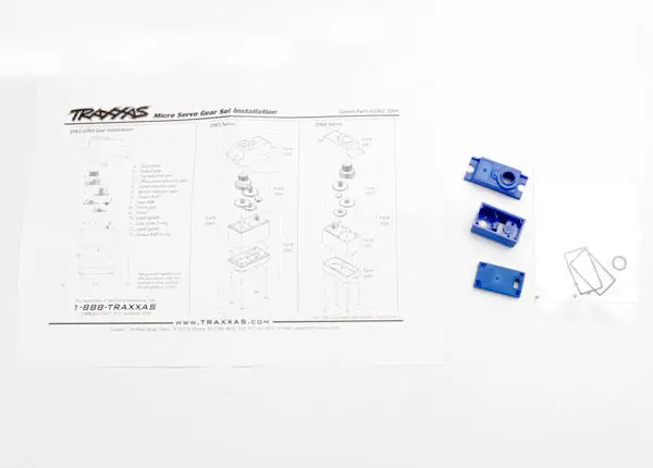 Traxxas Servo Case And Gaskets (2065 Micro Servo) 1