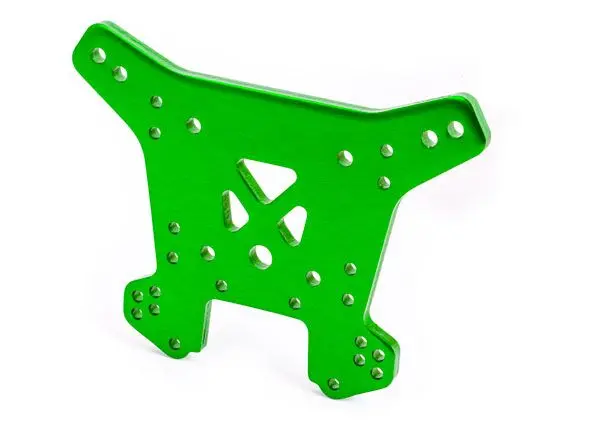 Traxxas Aluminium Rear Shock Tower 6061-T6: Sledge (Green) 1