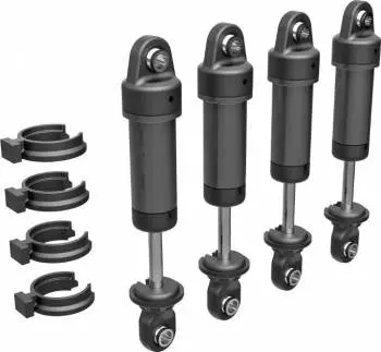 Traxxas Aluminum Gtm Shocks W/O Springs: Trx-4M (Dark Titanium) 1