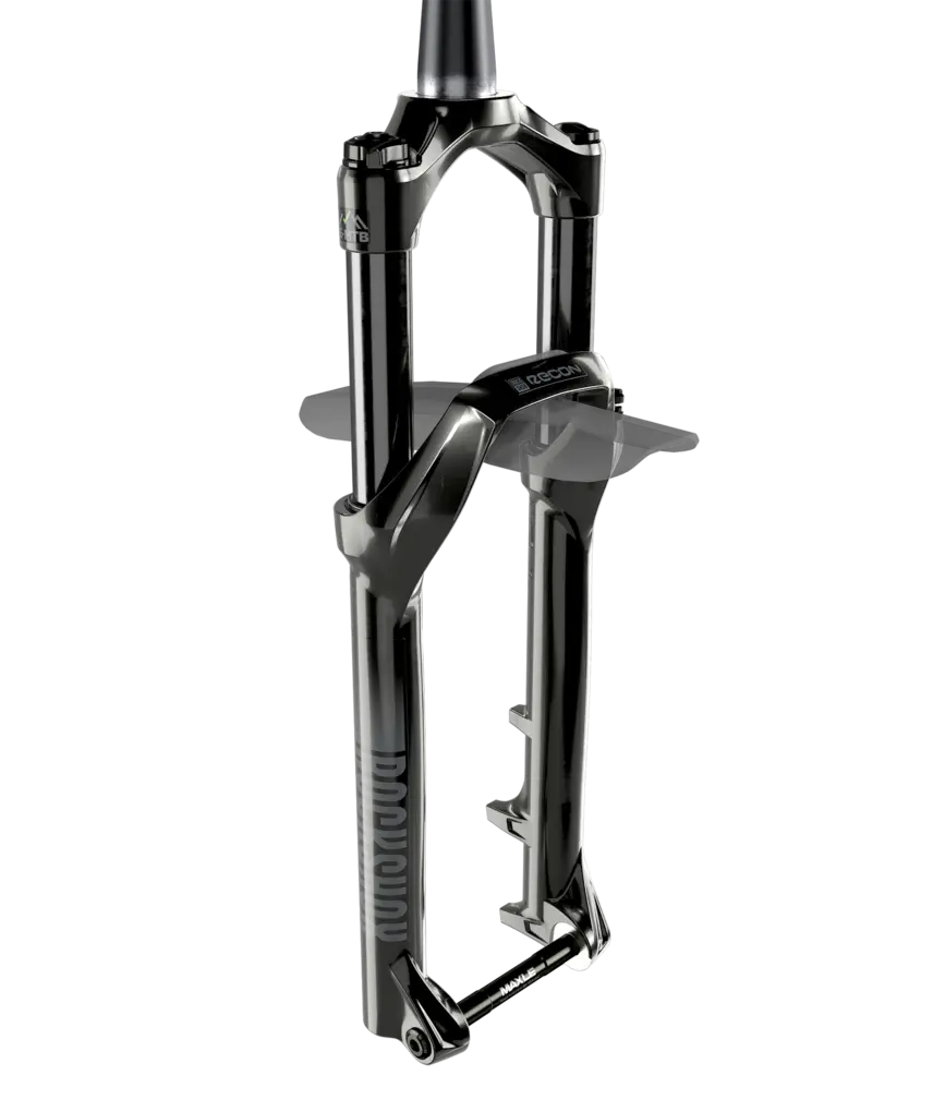Rock Shox Recon Silver Tk C1 Suspension Fork - 26” 100Mm 9X100mm 40Mm Offset (Black) 1
