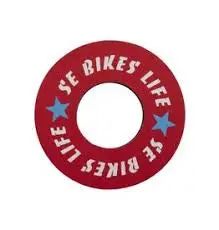 Se Bikes Life Grip Donuts (Red) 1
