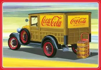 Amt 1/25 1929 Ford Woody Pickup Coca-Cola Model Kit 1