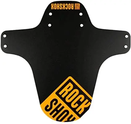 Rock Shox Mountain Bike Fender (Black/Neon Orange) 1