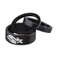 Spank Headset Spacer Kit 3/6/12Mm Black 1