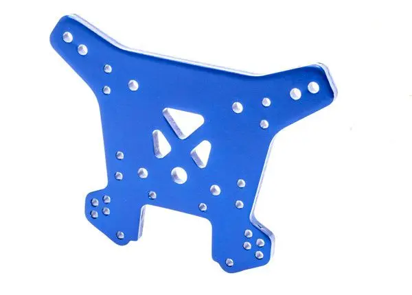 Traxxas Aluminium Rear Shock Tower 6061-T6: Sledge (Blue) 1