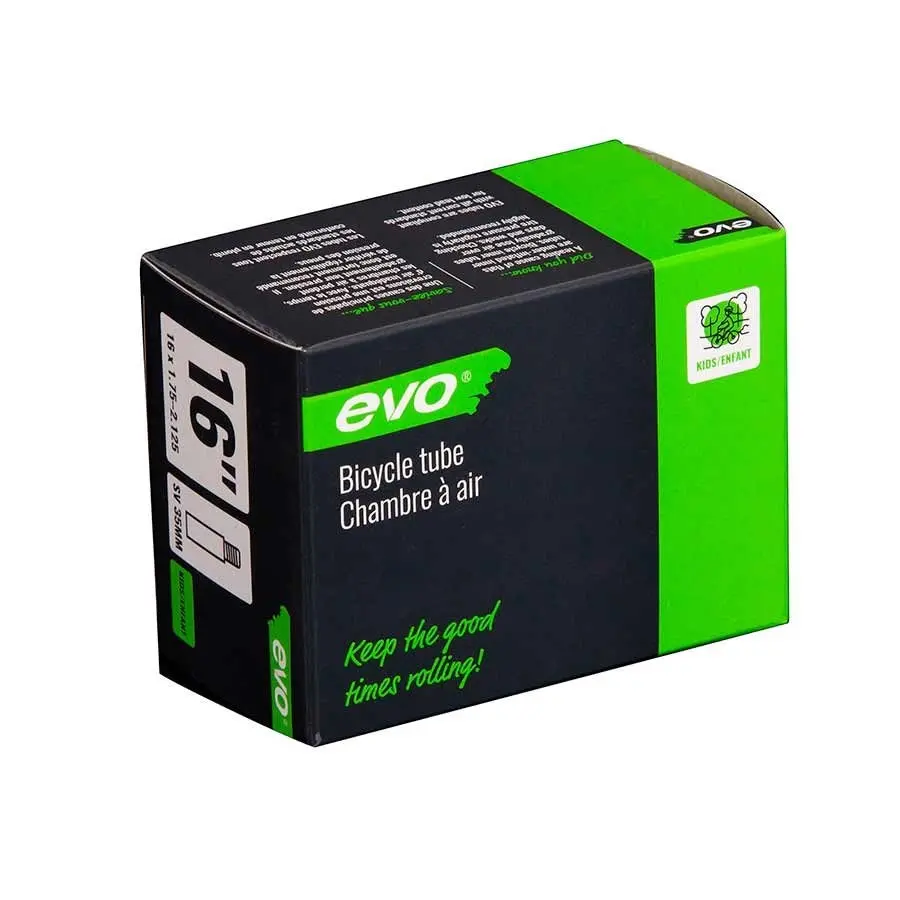 Evo Bicycle Tube 16"X 1.75-2.125 S/V 1