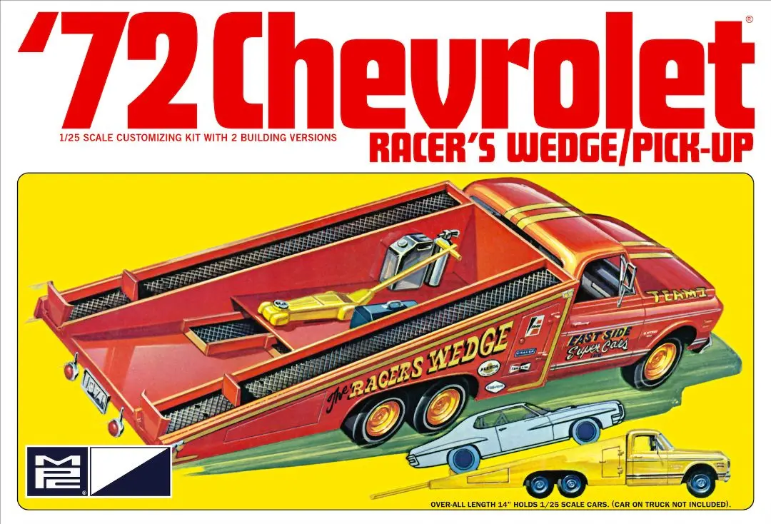 Mpc 1/25 1972 Chevy Racers Wedge Model Kit 1