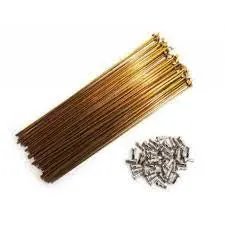Odyssey Stainless Steel Spokes 191Mm (Gold) 1