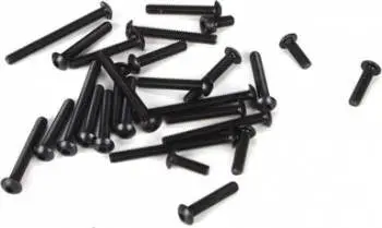 Losi 4Mm Button Head Screw Set: 5T 1