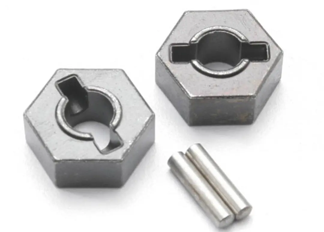 Traxxas Steel Wheel Hex Hubs W/2.5X12mm Axle Pins 1