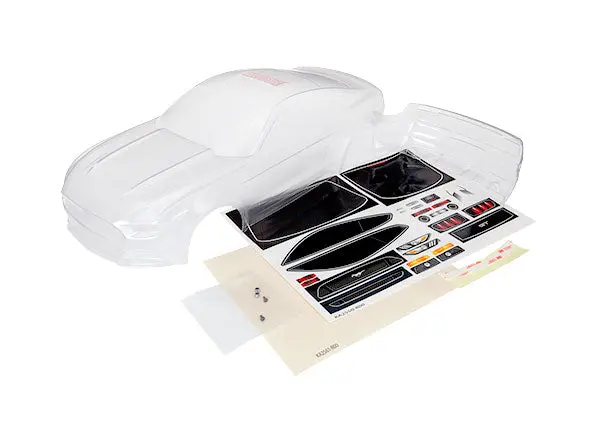 Traxxas Ford Mustang Clear Polycarbonate Body 1