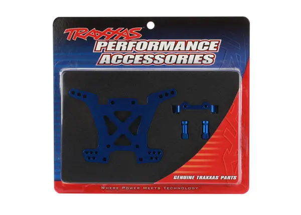 Traxxas Rear Shock Tower Aluminium 7075-T6: Blue 1