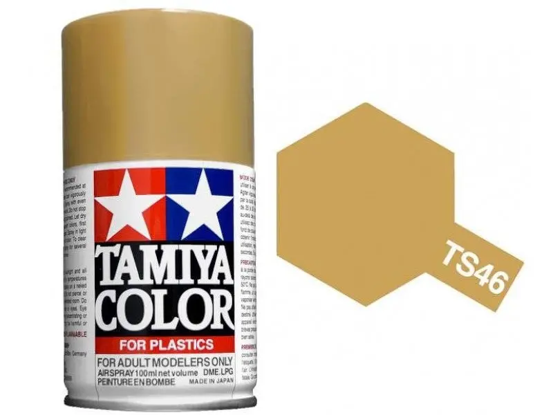 Tamiya Acrylic Spray: Ts-46 (Light Sand) 1