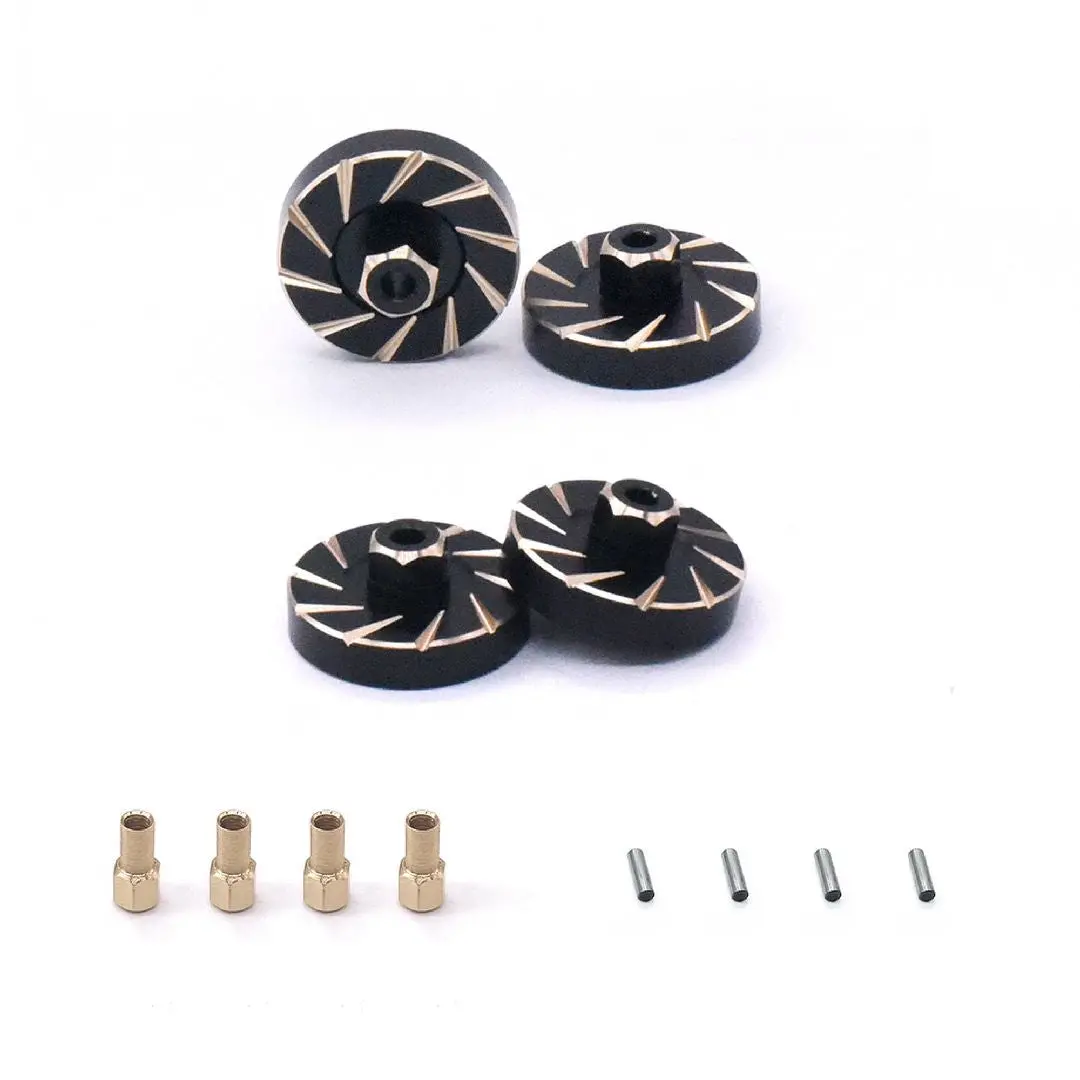 Hobby Details Brass Wheel Hex Weight: Trx-4M 1