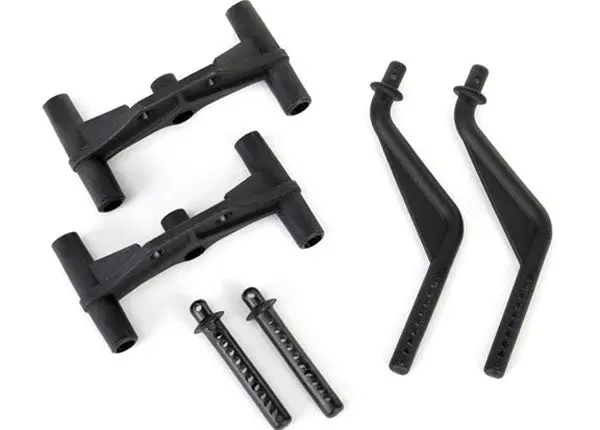 Latrax Front And Rear Body Mount Set: Rally 1