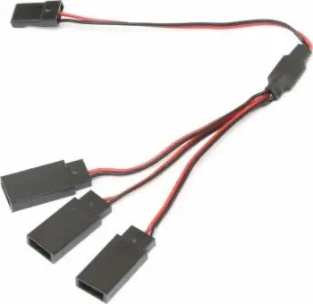 Losi Light Harness 3-Way Splitter: Night Crawler 1