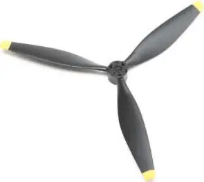 E-Flite Composite 3 Blade Propeller: 120X70mm 1