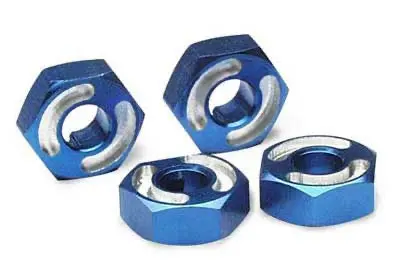 Traxxas Aluminium 14Mm Wheel Hubs 6061-T6: Blue 1