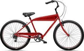 Nirve “B7” Men’S 26” Crusier 7 Speed - Paint It Red 1