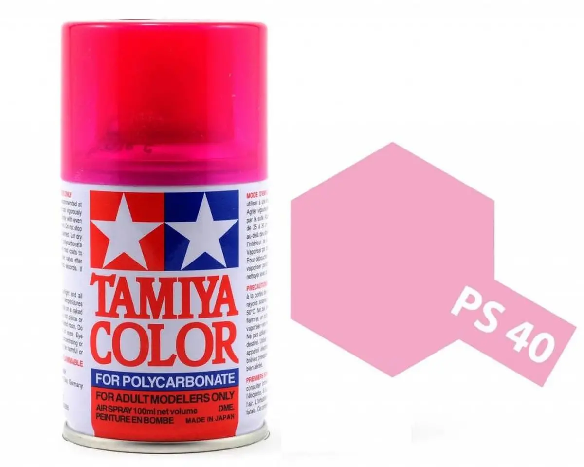 Tamiya Ps-40 (Translucent Pink) 1