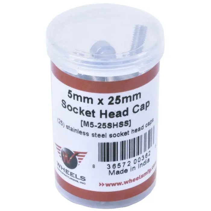 Wheels Manufacturing Socket Head Cap Bolt: M5x25mm 1