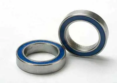 Traxxas Rubber Sealed Bearings: 12X18x4mm (Blue) 1