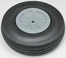 Du-Bro Large Scale Treaded Wheels 3-3/4” Inflatable 1