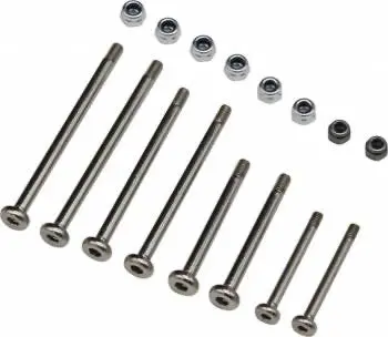 Hot Racing Hardened Chrome Steel Hinge-Pin: Slash/Rustler 1