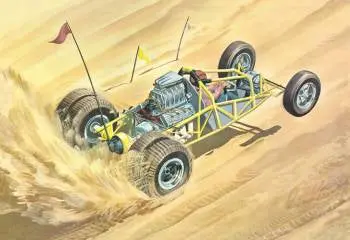 Amt 1/25 Sandkat Dune Dragster Model Kit 1