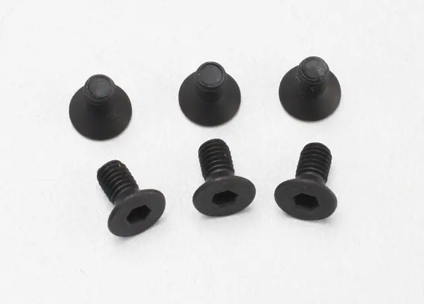 Traxxas Countersunk Machine Screws: M2.5X8mm (6) 1