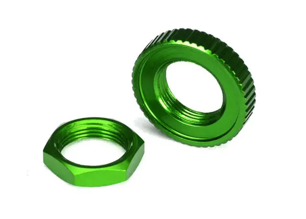 Traxxas Aluminum Servo Saver Nuts (Green) 1