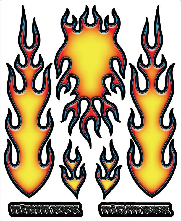 Xxxmain Racing Internal Graphics: Fire 1