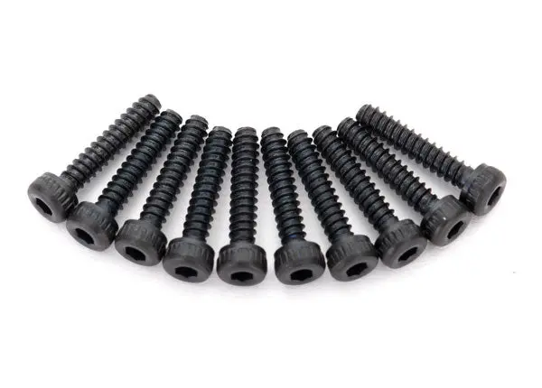 Traxxas Cap Head Self Tapping Screws: M2x10mm (10) 1