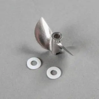 Proboat Aluminum Propeller: 1.73X1.6 For 3/16" Shaft (Sonicwake) 1