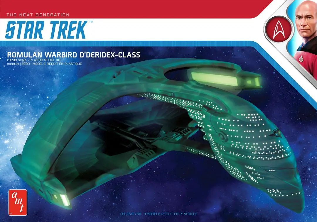 Amt 1/3200 Star Trek Romulan Warbird D’Deridex Class 1 Model Kit 1