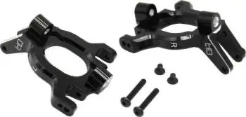 Hot Racing Aluminum Front C-Hubs And Caster Blocks: Blx 4S 4X4 1