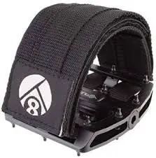 Origin 8 Pro Grip Ii Toe Straps (Black) 1