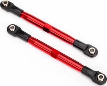 Traxxas Aluminium Toe Links 7075-T6: 87Mm (Red) 1