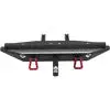 Hot Racing Aluminum Diamond Plate Rear Bumper Trx-4 1
