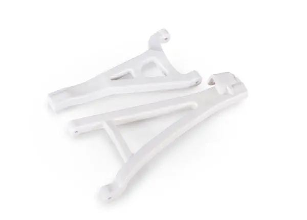 Traxxas Front Left Upper And Lower Suspension Arms: E-Revo 2.0 (White) 1