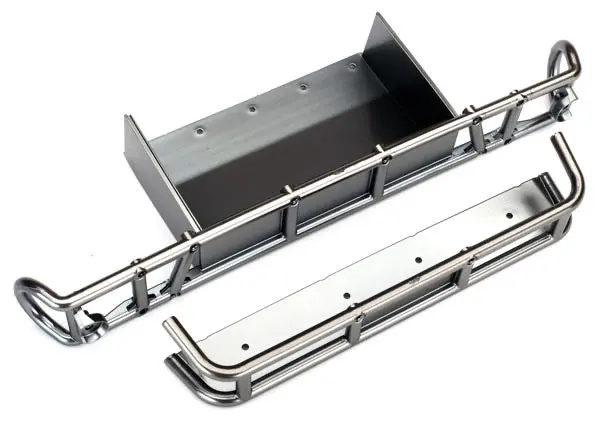 Traxxas Rear Bumper And Support: Udr (Satin Black) 1
