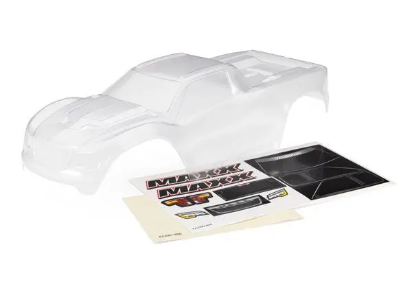 Traxxas Maxx Body W/ Window Masks And Decal Sheet (Maxx V2) 1