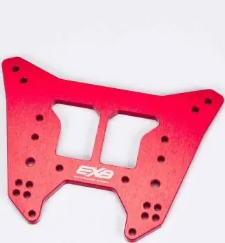 Arrma Cnc Aluminum 7075-T6 Exb Rear Shock Tower: Ml (Red) 1