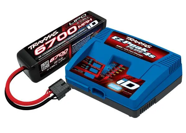 Traxxas 4S Charger Combo Completer Pack W/6700Mah 1