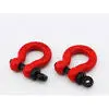 Hot Racing 1/10 Scale Aluminum Tow Shackle: Red (2) 1