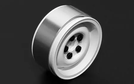 Rc4wd Landies 1.55” Vintage Beadlock Wheels (White) 1