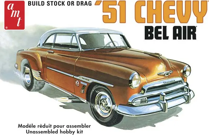 Amt 1/25 1951 Chevy Bel-Air Model Kit 1
