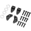 Hot Racing Aluminum Adjudtable Multi Shock Mount: Utb 1